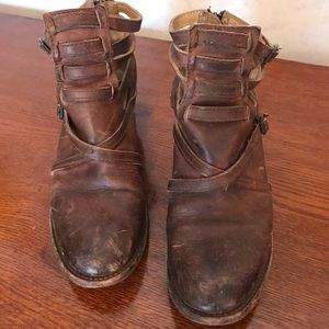 Well-loved Freebird ankle boots
